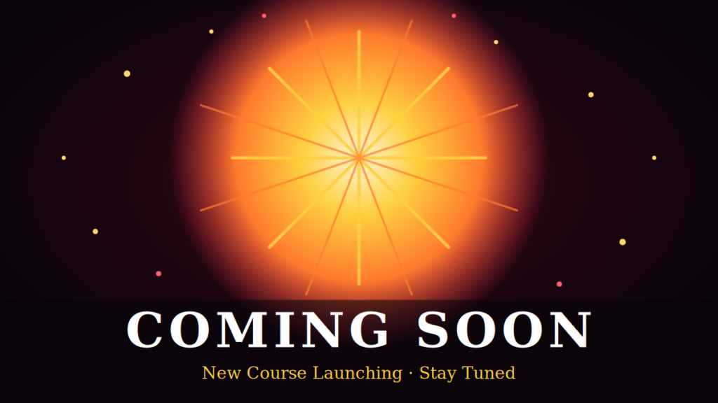 course coming soon blast
