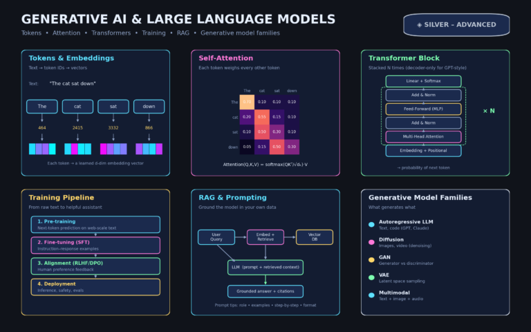 Generative AI & Large Language Models (LLMs)(Silver – Advanced)