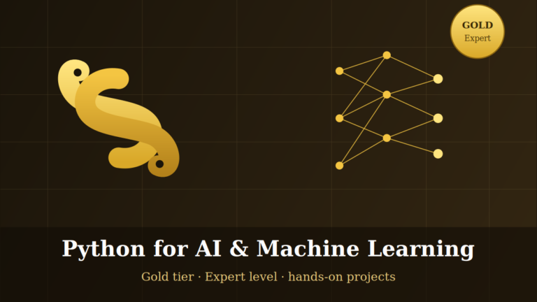 Python for AI & Machine Learning(Gold – Expert)