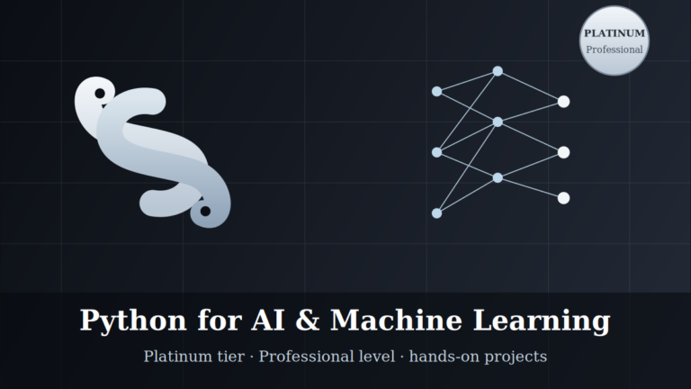 Python for AI & Machine Learning (Platinum – Professional)