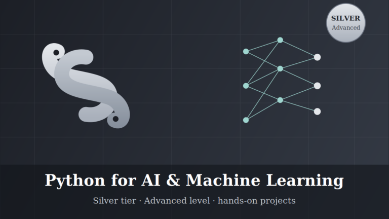 Python for AI & Machine Learning (Silver – Advanced)